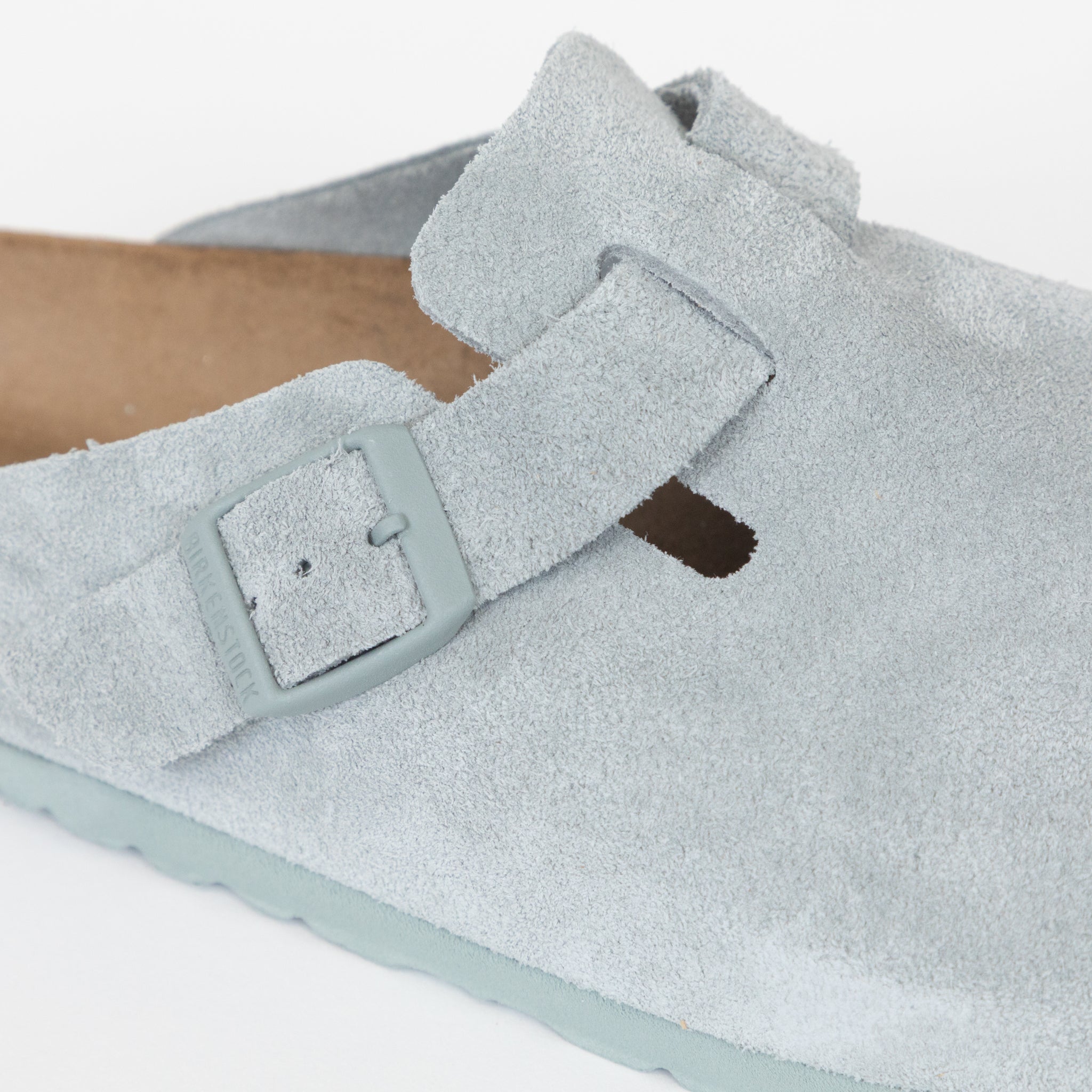 suede birkestock clog sandlas buckle adjustment