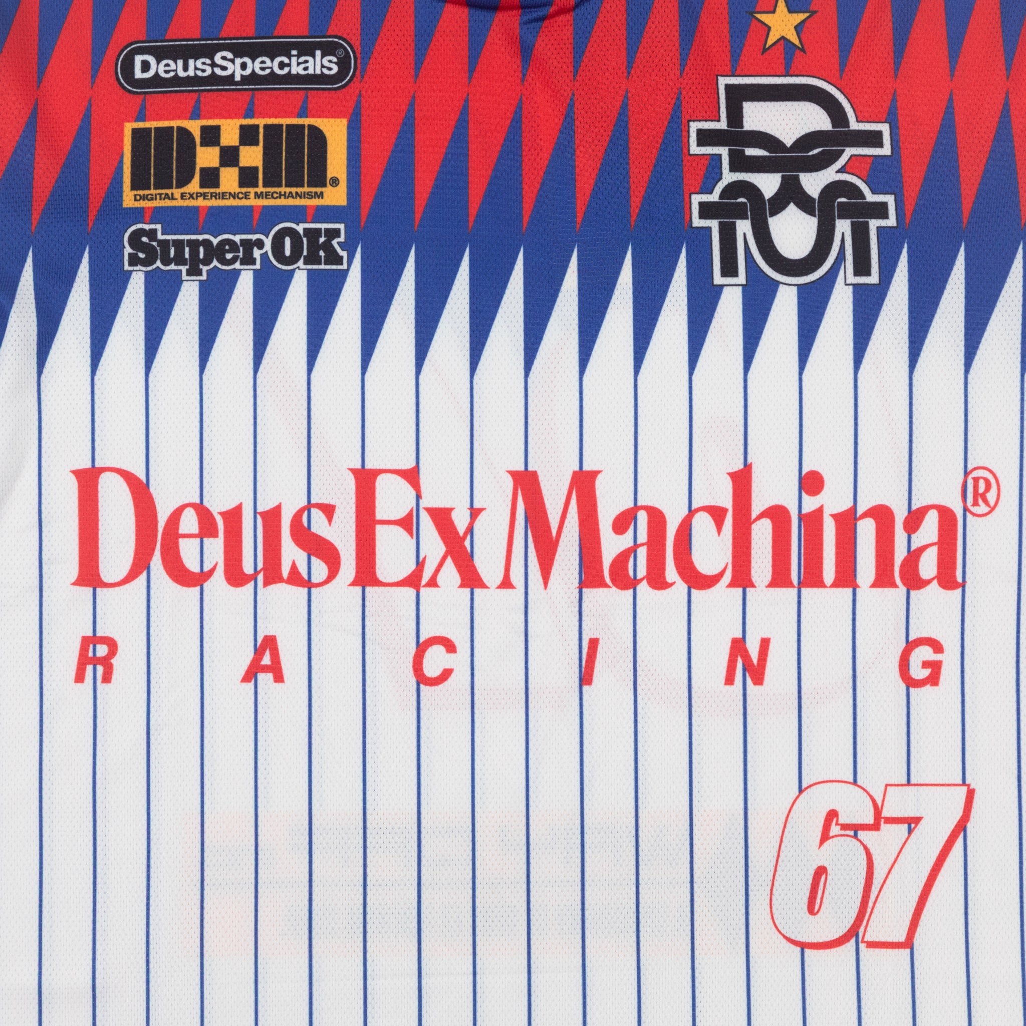 Womens DEUS EX MACHINA Bouras Moto Tee in WHITE