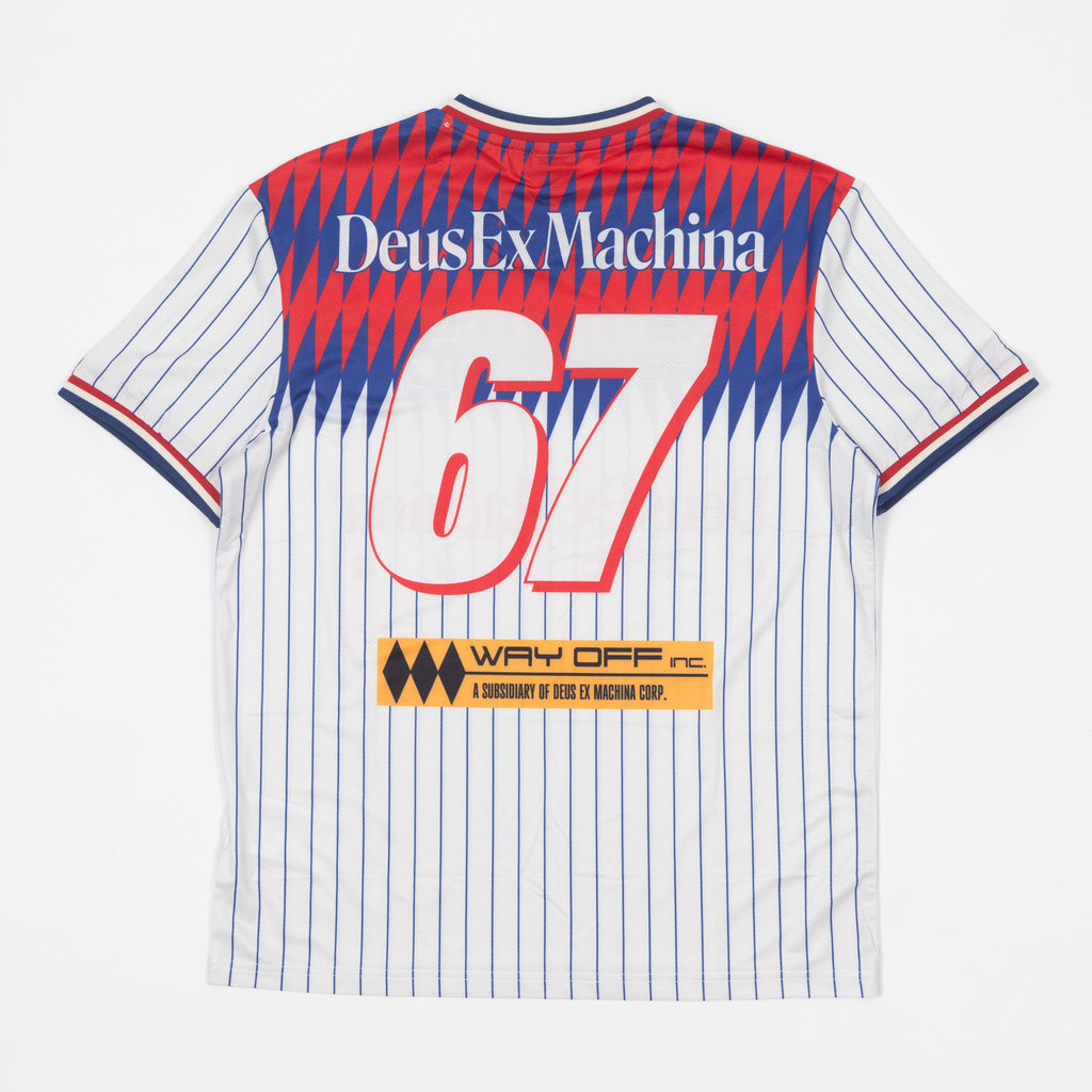 Womens DEUS EX MACHINA Bouras Moto Tee in WHITE