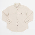 Women's BRIXTON Bowery Boyfriend Overshirt in CREAM