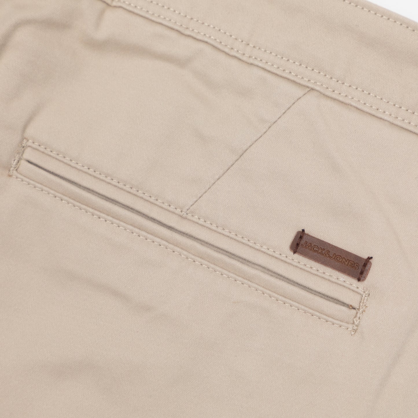 JACK & JONES Bowie Chino Shorts in BEIGE