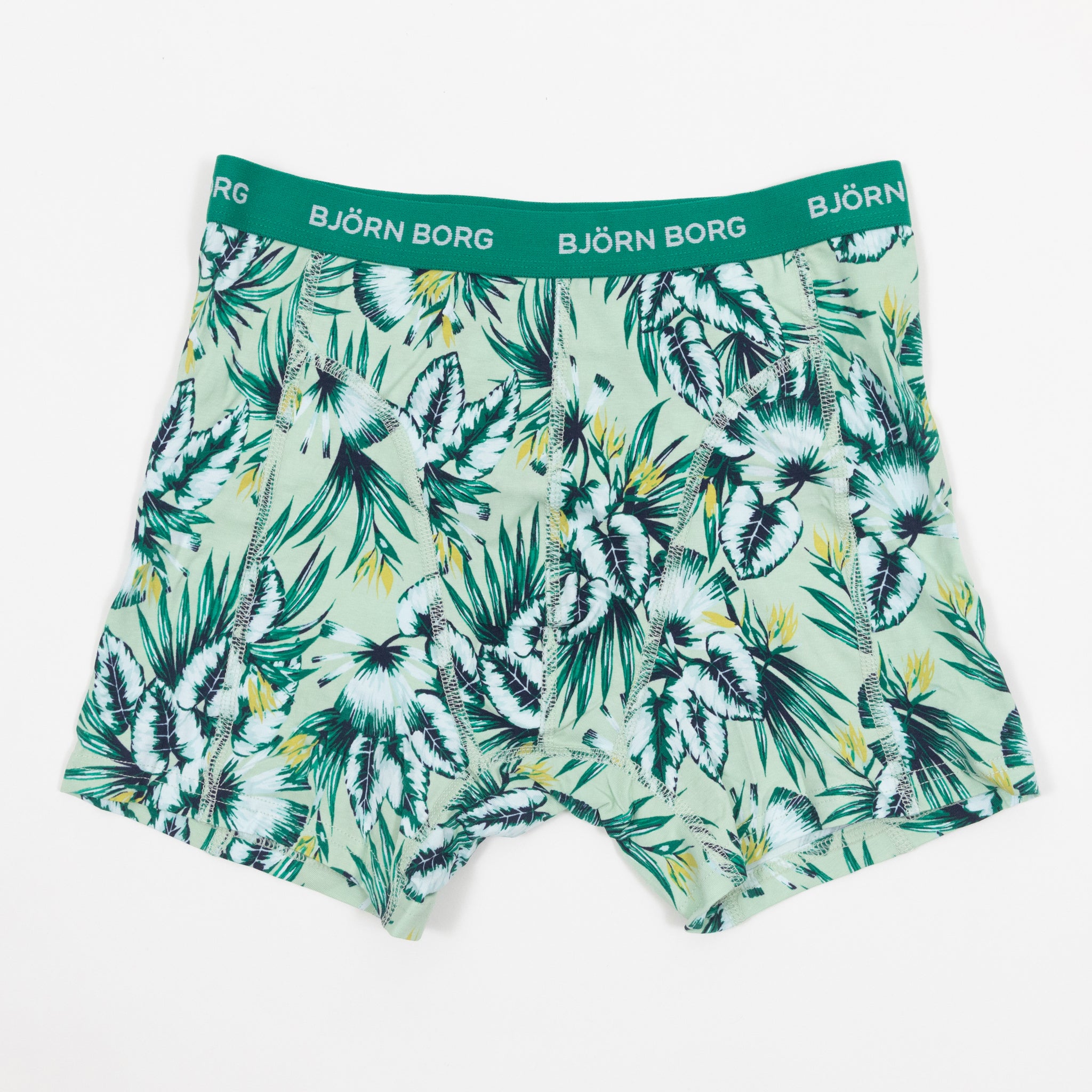 BJORN BORG 3 Pack Trunk Boxers in GREEN MULTI
