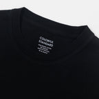 Womens COLORFUL STANDARD Boxy Crop Top in BLACK
