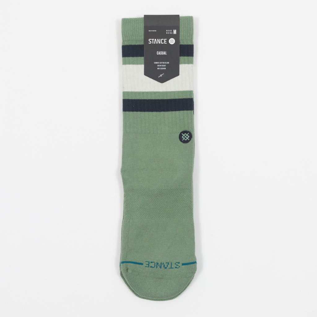 STANCE Boyd ST Crew Socks in GREEN