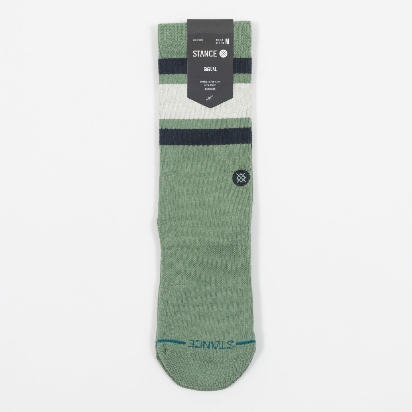 STANCE Boyd ST Crew Socks in GREEN