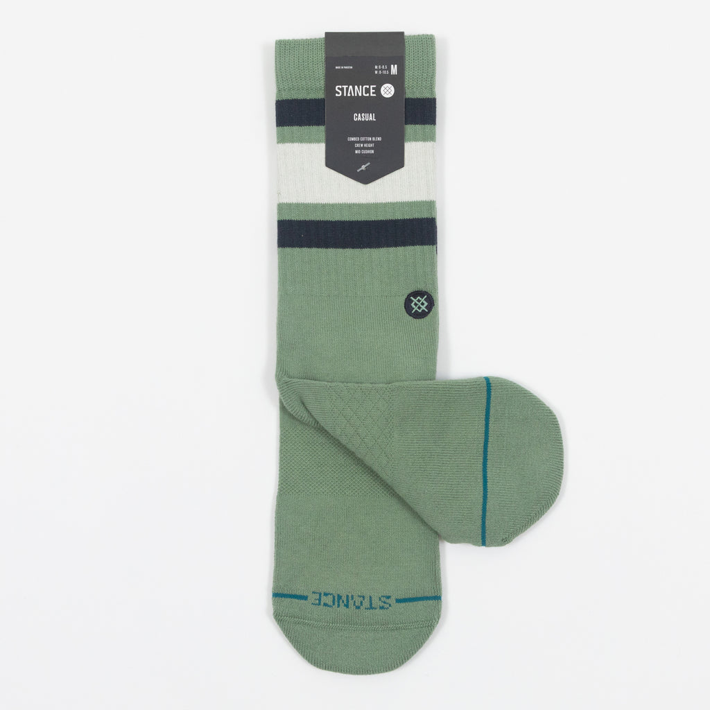 STANCE Boyd ST Crew Socks in GREEN