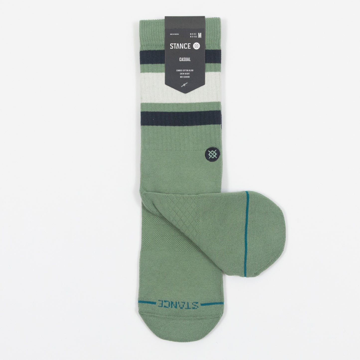 STANCE Boyd ST Crew Socks in GREEN