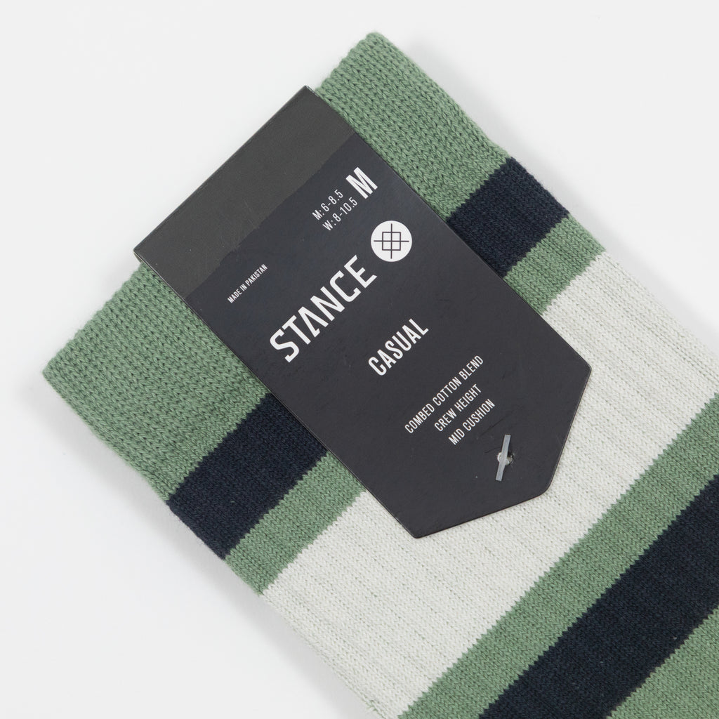 STANCE Boyd ST Crew Socks in GREEN