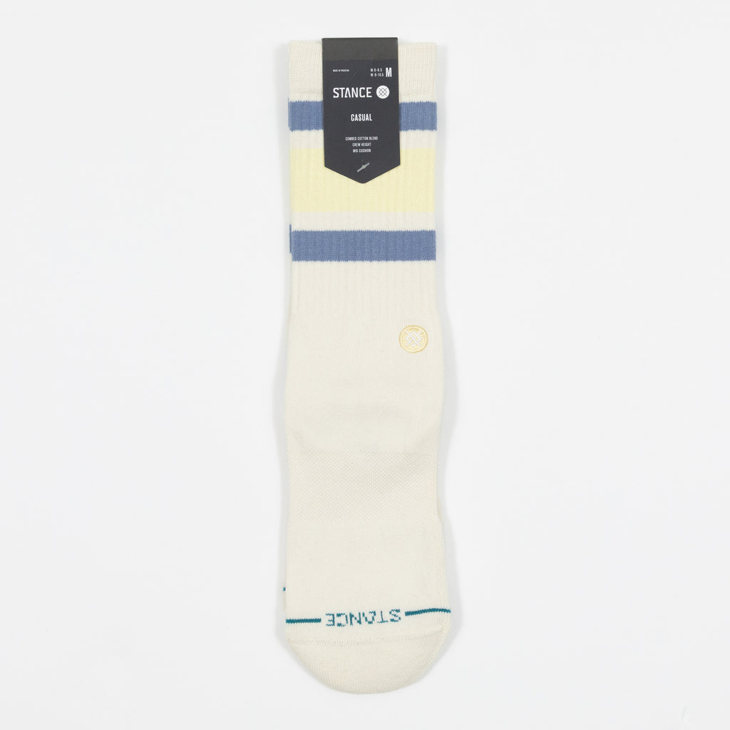 STANCE Boyd Crew Socks in BUTTER