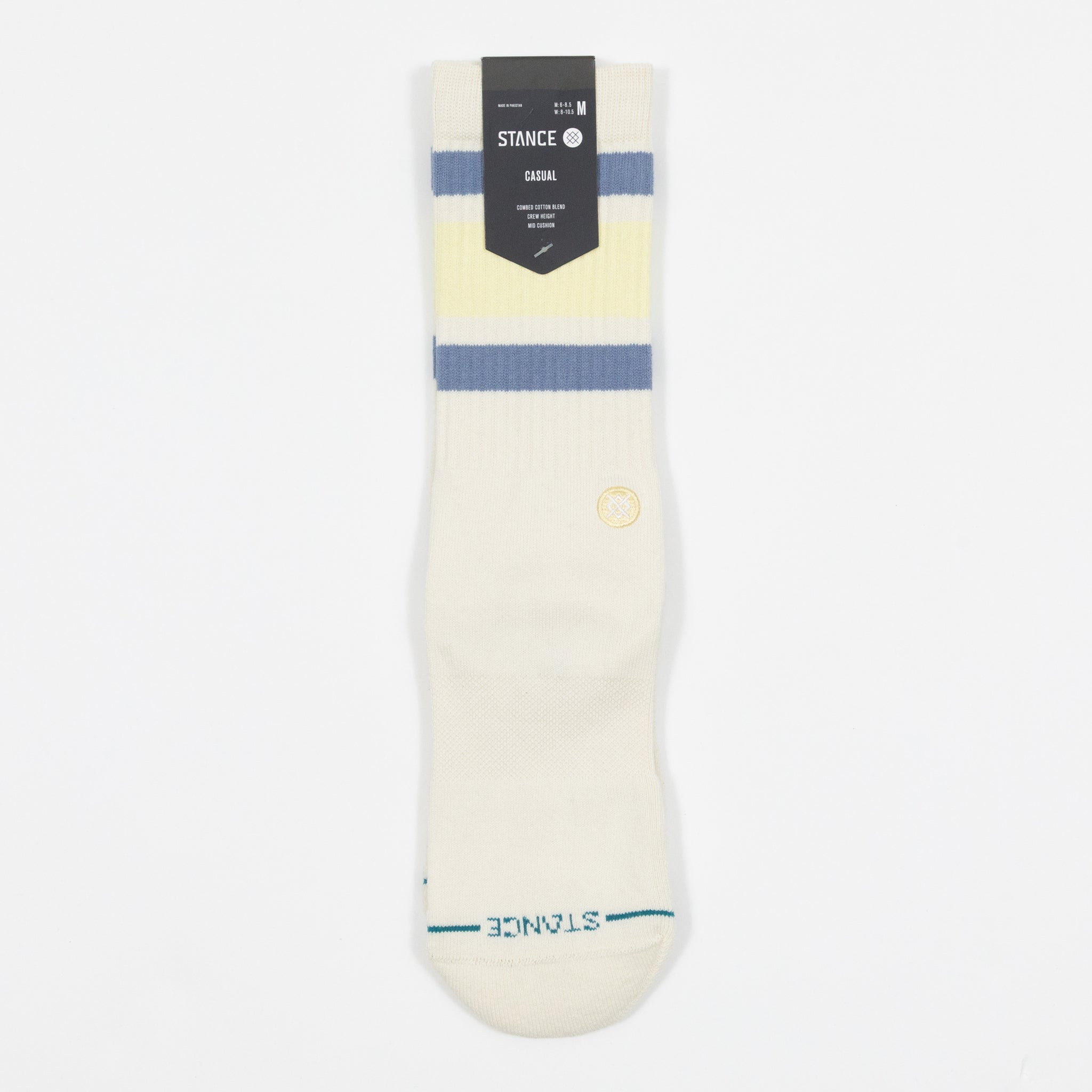 STANCE Boyd Crew Socks in BUTTER