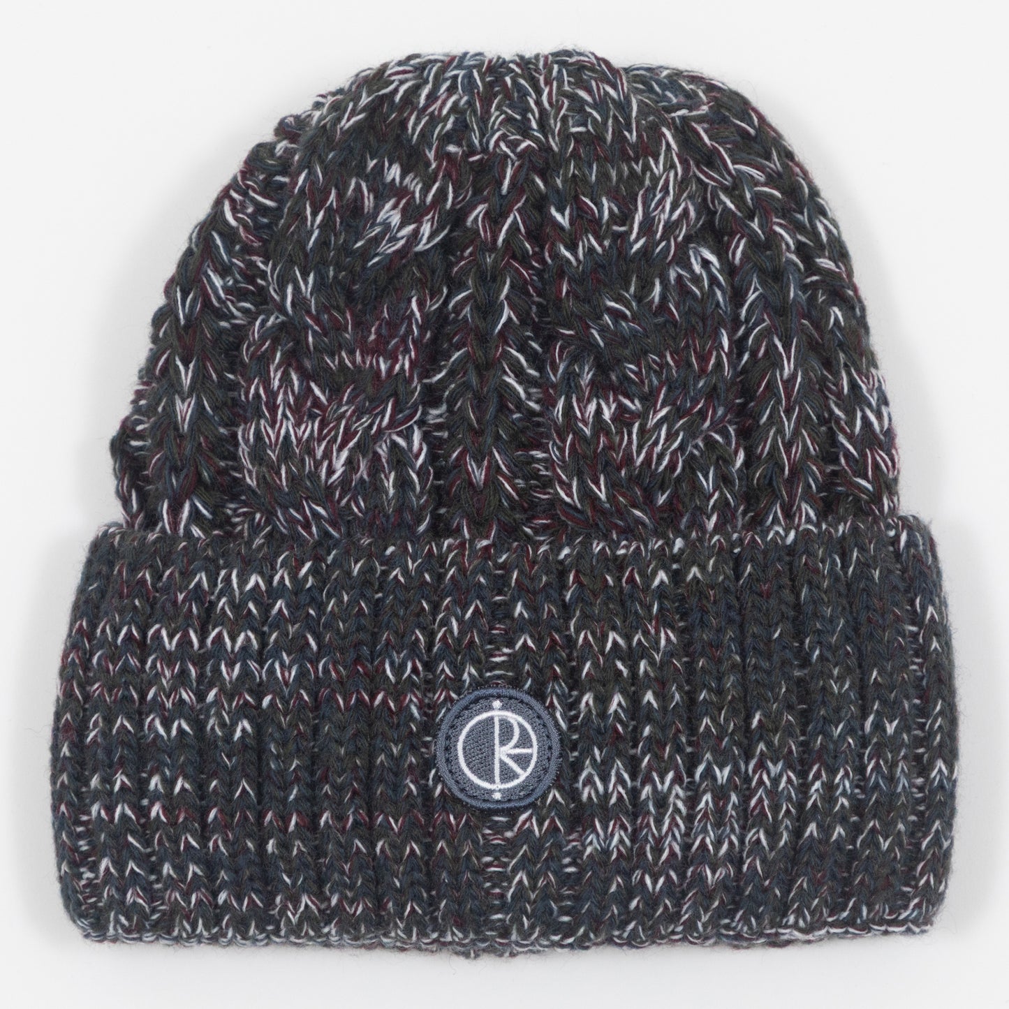 POLAR SKATE CO. Braid Beanie in BLUE