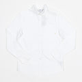 FARAH Brewer Casual Fit Pocket Long Sleeve Shirt in WHITE
