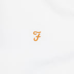 FARAH Brewer Short Sleeve Shirt in WHITE