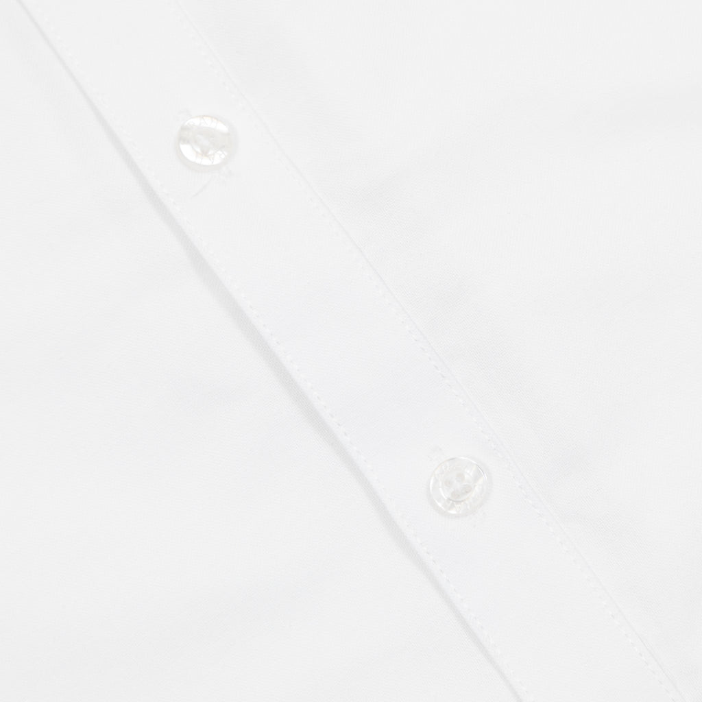 FARAH Brewer Short Sleeve Shirt in WHITE