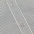 snap closure brixton short sleeve shirt black white striped