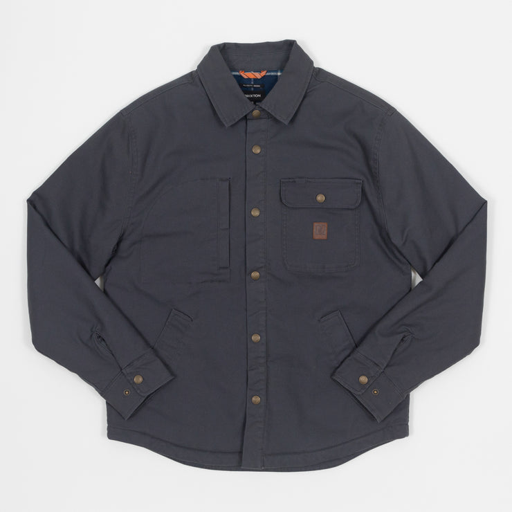 BRIXTON Builders Lined Jacket in OMBRE BLUE