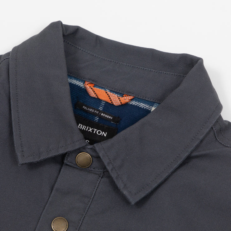 BRIXTON Builders Lined Jacket in OMBRE BLUE