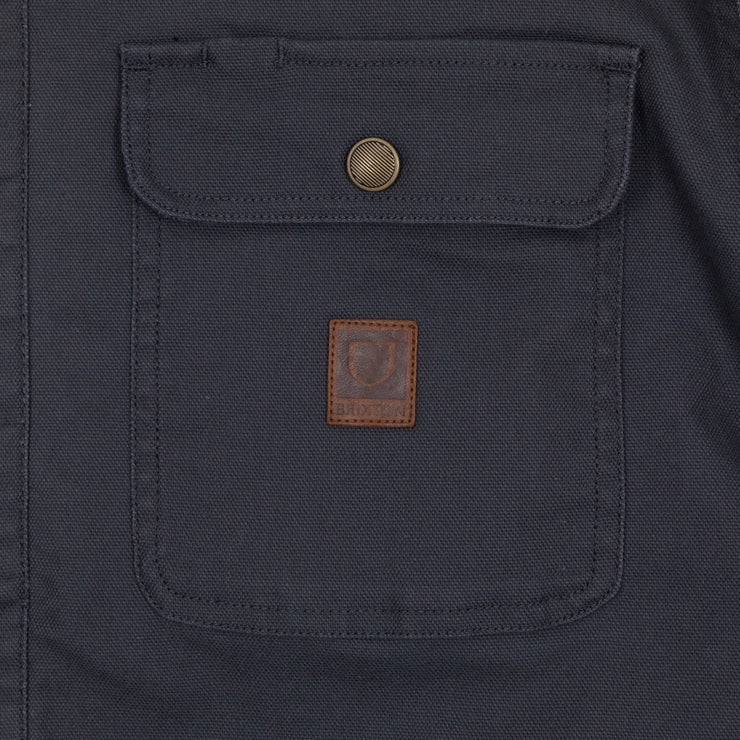 BRIXTON Builders Lined Jacket in OMBRE BLUE