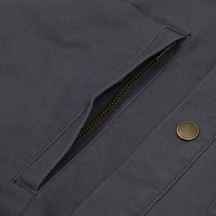 BRIXTON Builders Lined Jacket in OMBRE BLUE