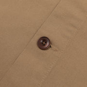 USKEES Buttoned Overshirt in BEIGE