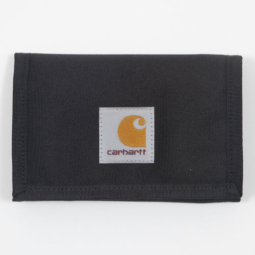 CARHARTT WIP Alec Canvas Wallet in Black — main view