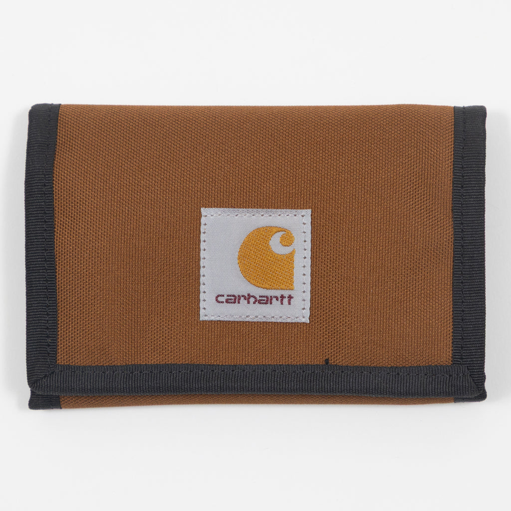 CARHARTT WIP Alec Canvas Wallet in Hamilton Brown — main view