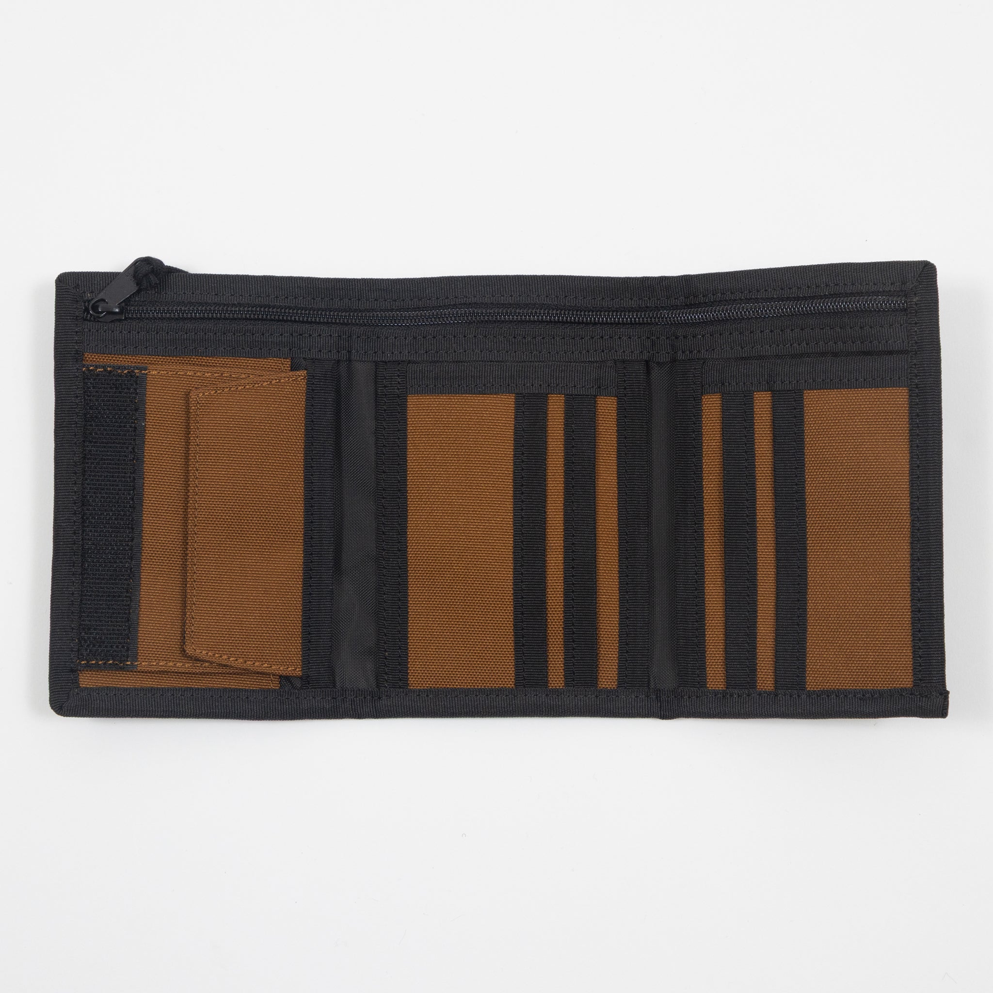 CARHARTT WIP Alec Canvas Wallet in Hamilton Brown