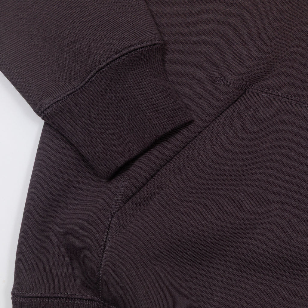 CARHARTT Hooded Chase Sweatshirt in SHALE / GOLD