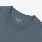 CARHARTT WIP Locked Short Sleeve T-Shirt in COZY BLUE