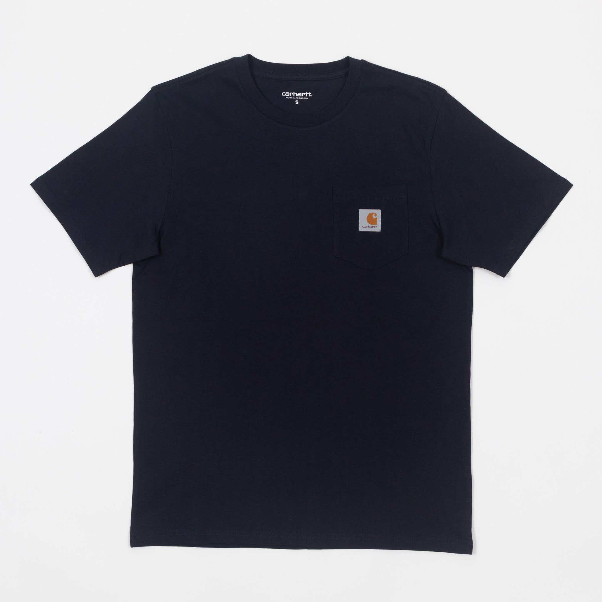 CARHARTT Pocket T-Shirt in DARK NAVY