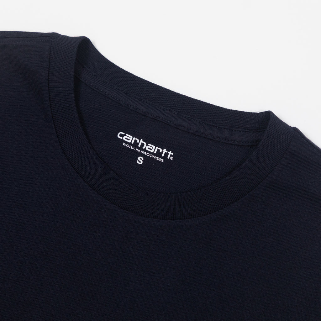 CARHARTT Pocket T-Shirt in DARK NAVY