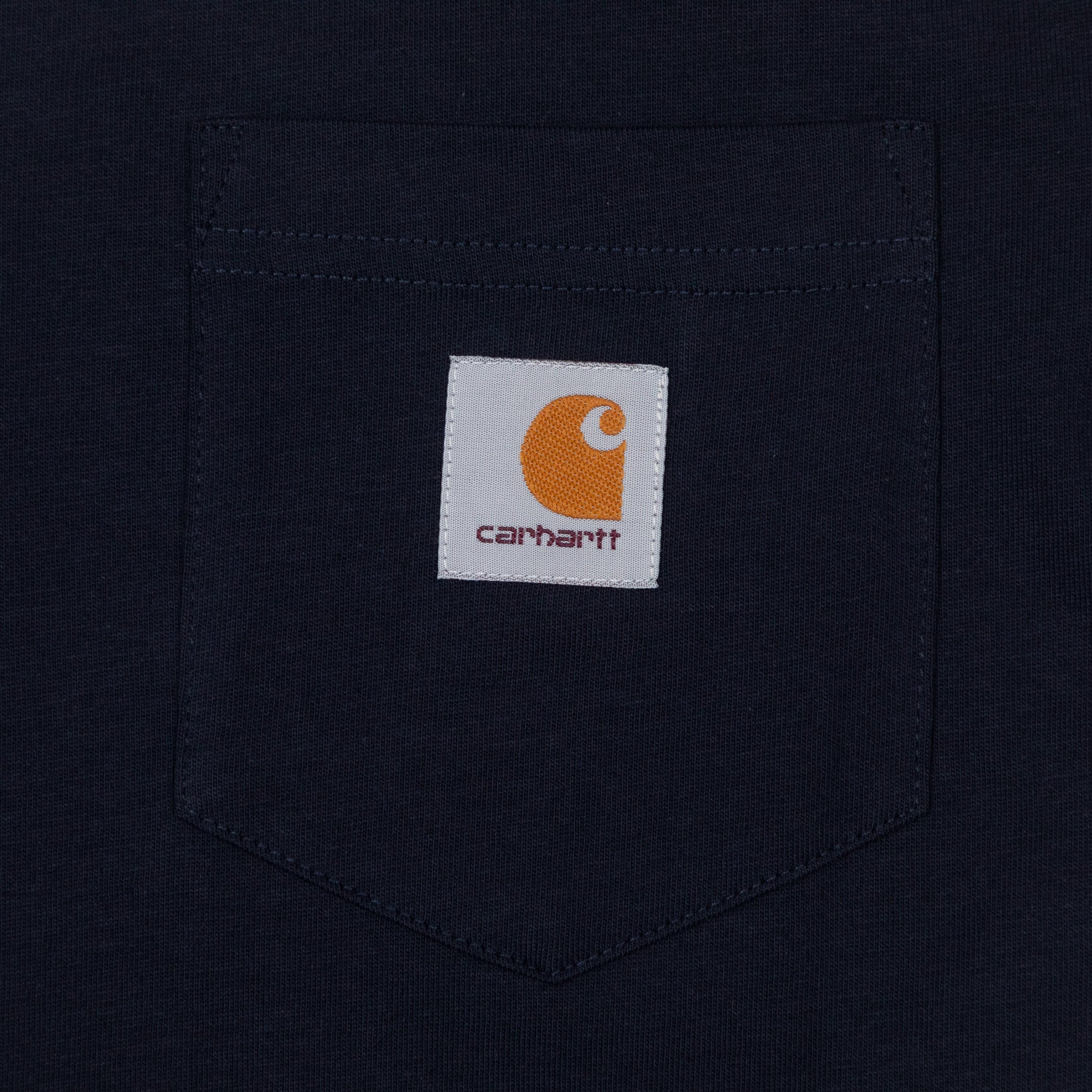 CARHARTT Pocket T-Shirt in DARK NAVY