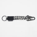 CARHARTT WIP Rope Keychain in Black & White — main view