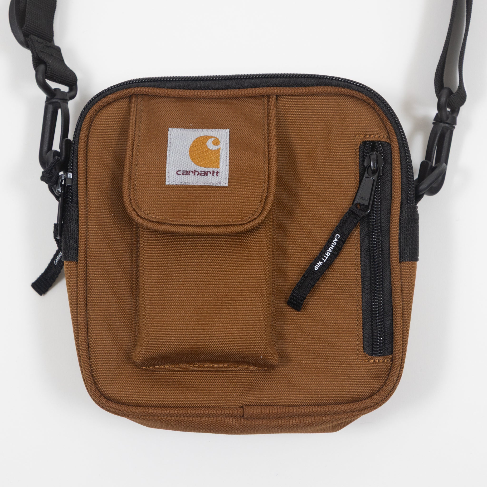 Carhartt WIP Small Essentials Bag Brown | Cactws UK – CACTWS