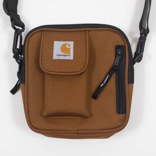 carhartt-wip-small-essentials-bag-hamilton-brown — side profile