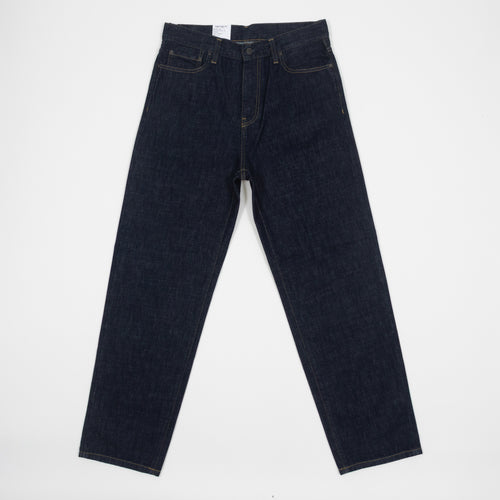 CARHARTT WIP Aaron Denim Trousers in Rinsed Blue