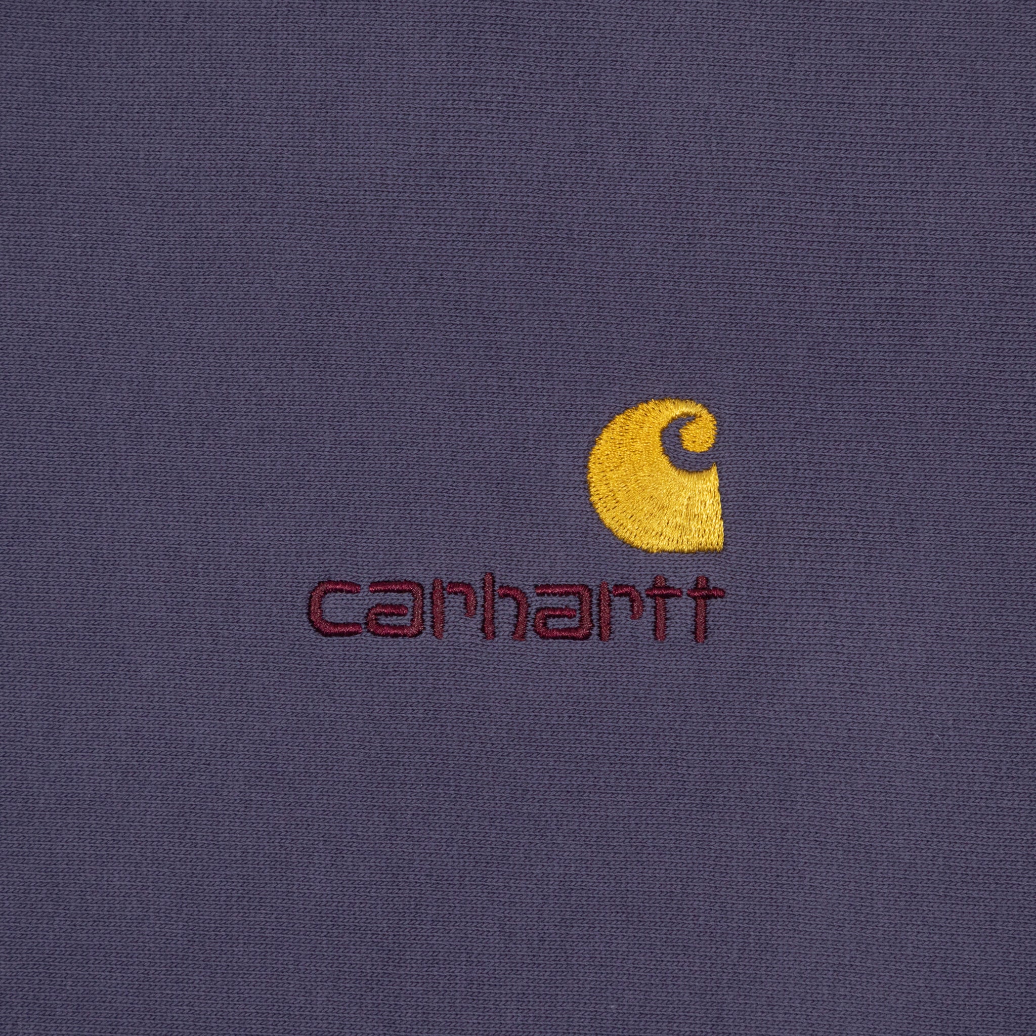 carhartt-wip-american-script-sweatshirt-shady-purple — side profile