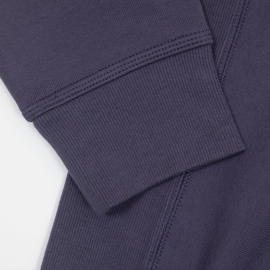 carhartt-wip-american-script-sweatshirt-shady-purple — detail view