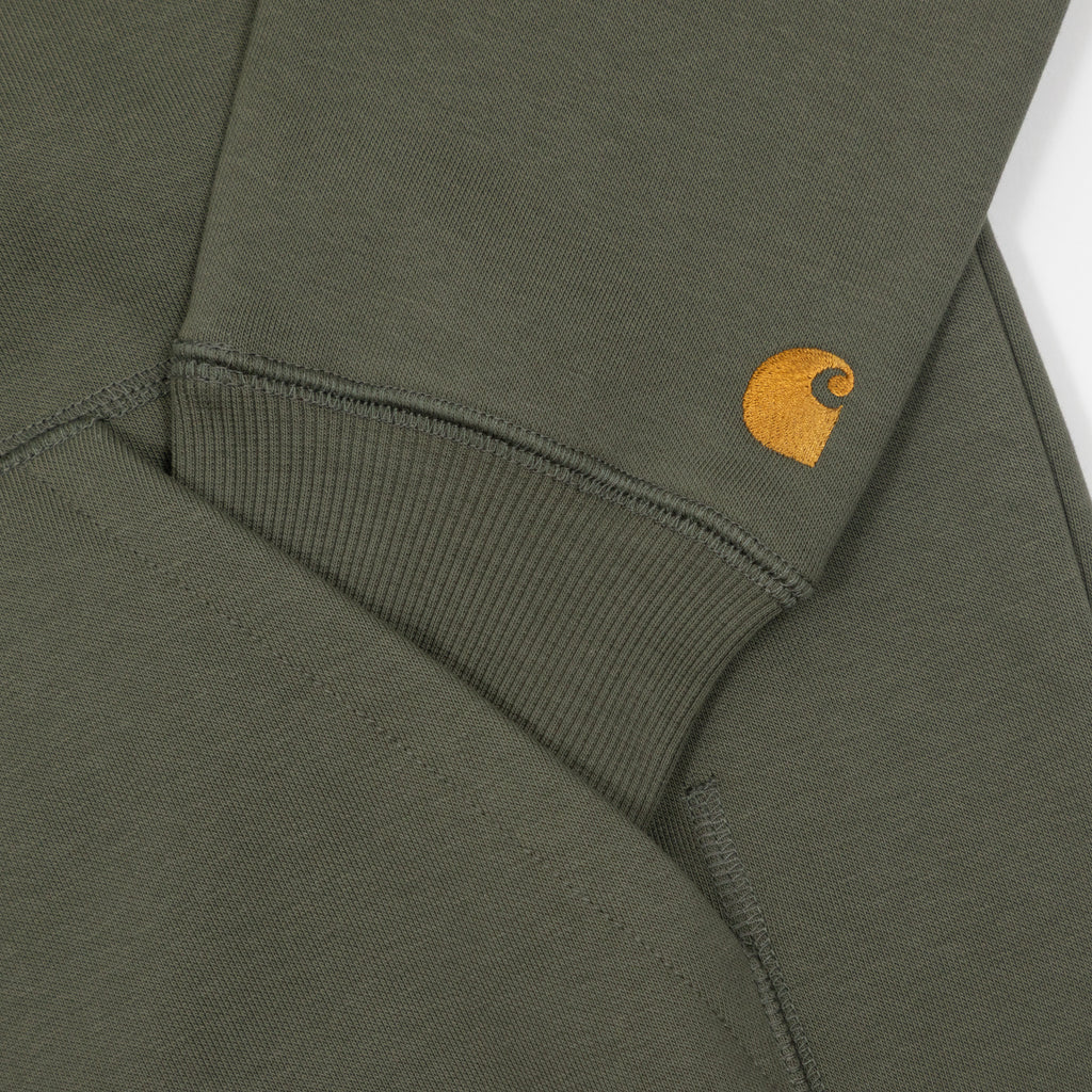 carhartt-wip-chase-hoodie-leaf-green — alternative angle