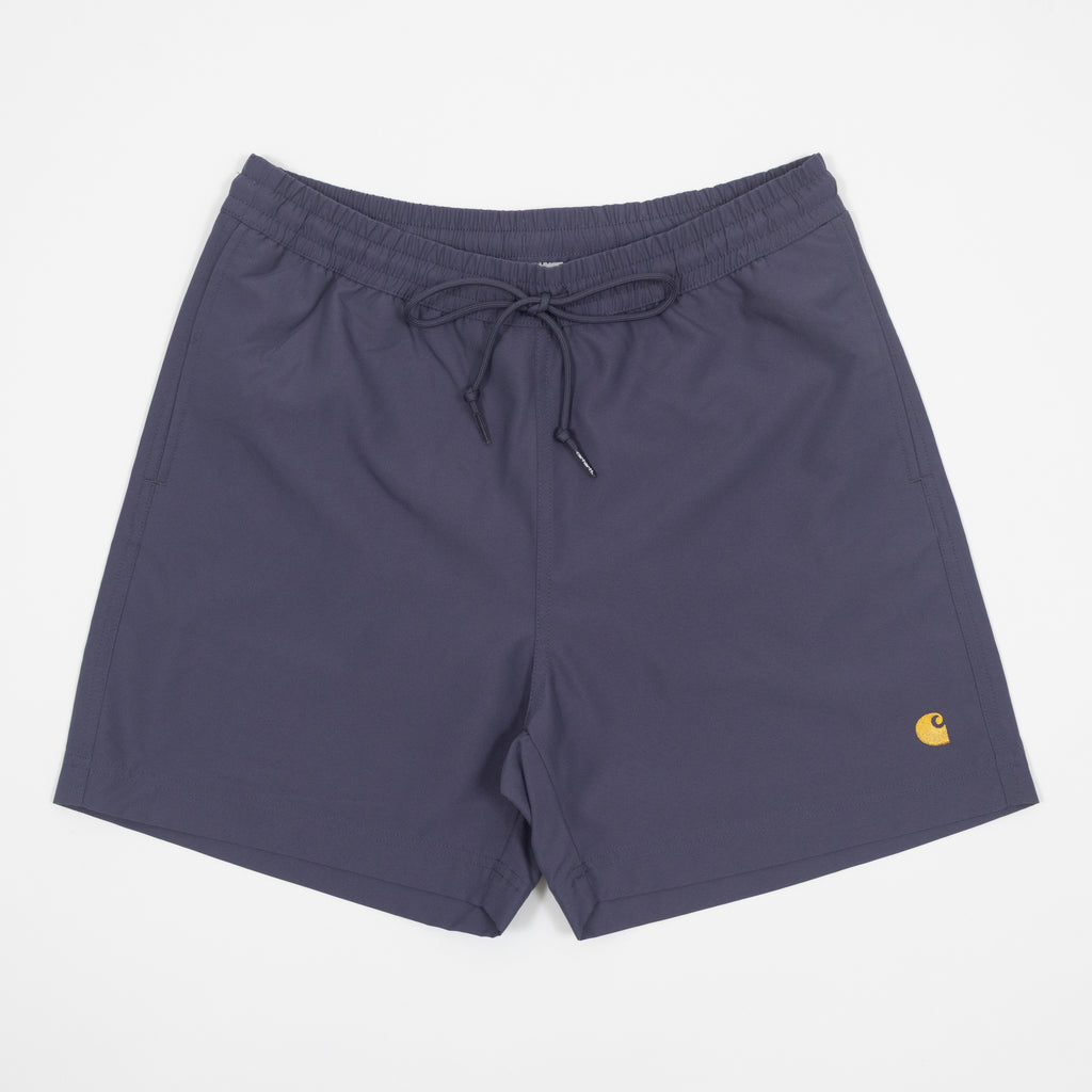 CARHARTT WIP Chase Swim Trunks in Shady Purple