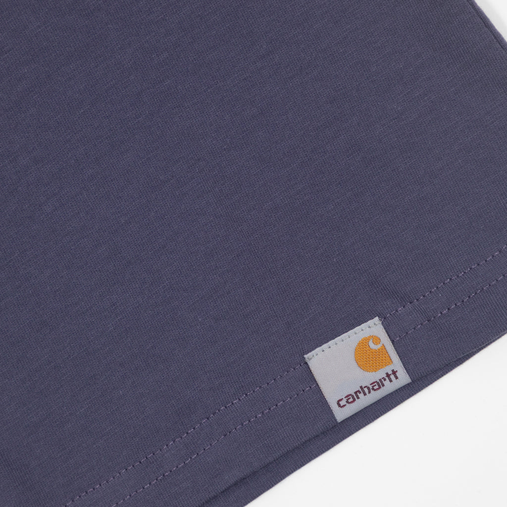 carhartt-wip-fan-t-shirt-shady-purple — detail view