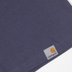 carhartt-wip-fan-t-shirt-shady-purple — detail view