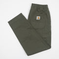 CARHARTT WIP Flint Twill Trousers in Leaf Green