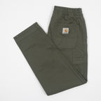 CARHARTT WIP Flint Twill Trousers in Leaf Green
