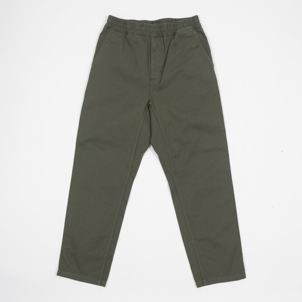 CARHARTT WIP Flint Twill Trousers in Leaf Green