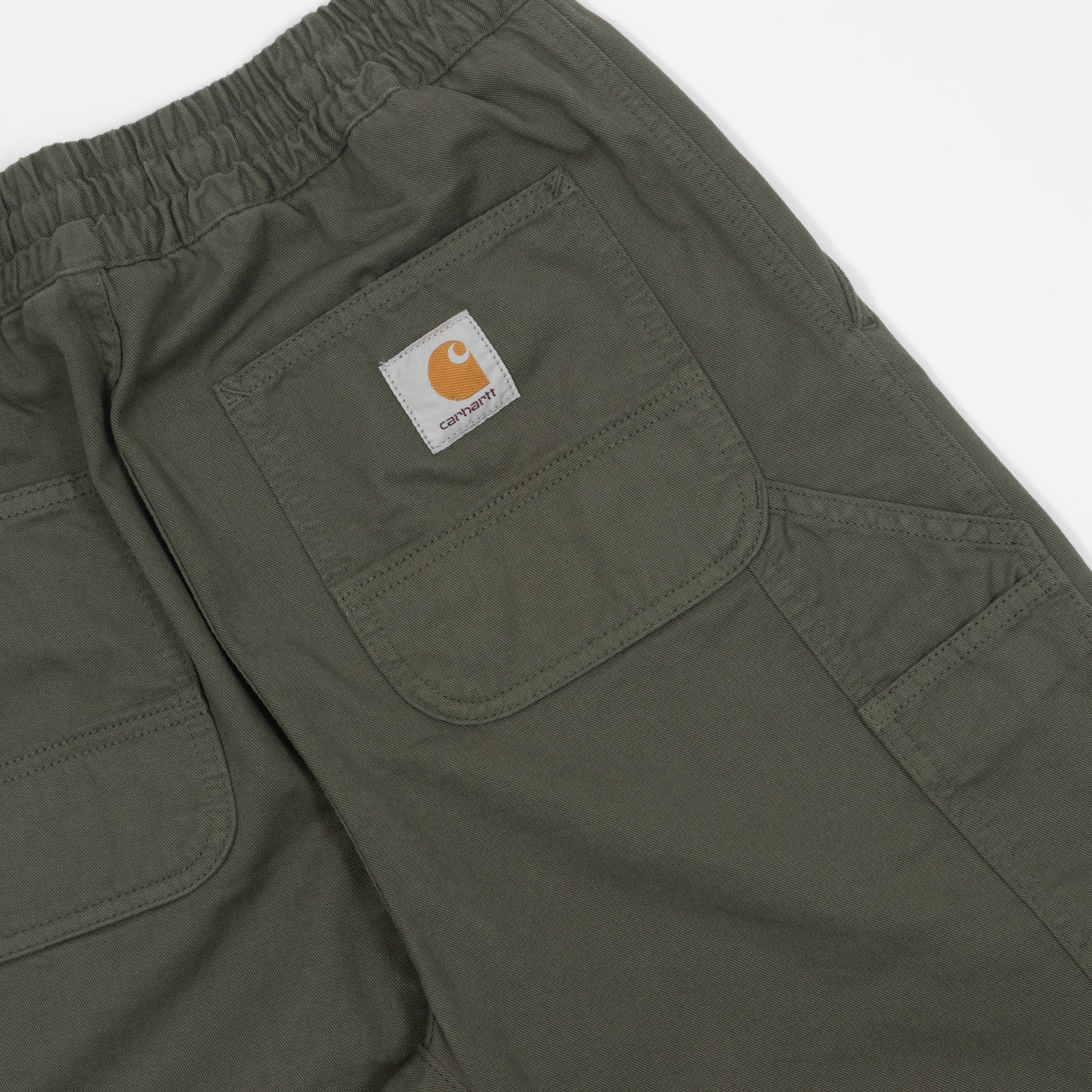 CARHARTT WIP Flint Twill Trousers in Leaf Green