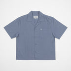 CARHARTT WIP Kendry Short Sleeve Shirt in Shady Blue