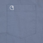 CARHARTT WIP Kendry Short Sleeve Shirt in Shady Blue