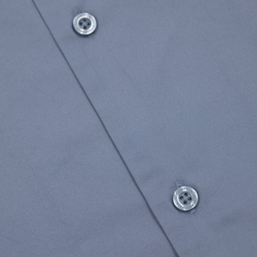 CARHARTT WIP Kendry Short Sleeve Shirt in Shady Blue
