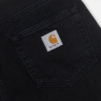 CARHARTT WIP Landon Short in Stone Washed Black